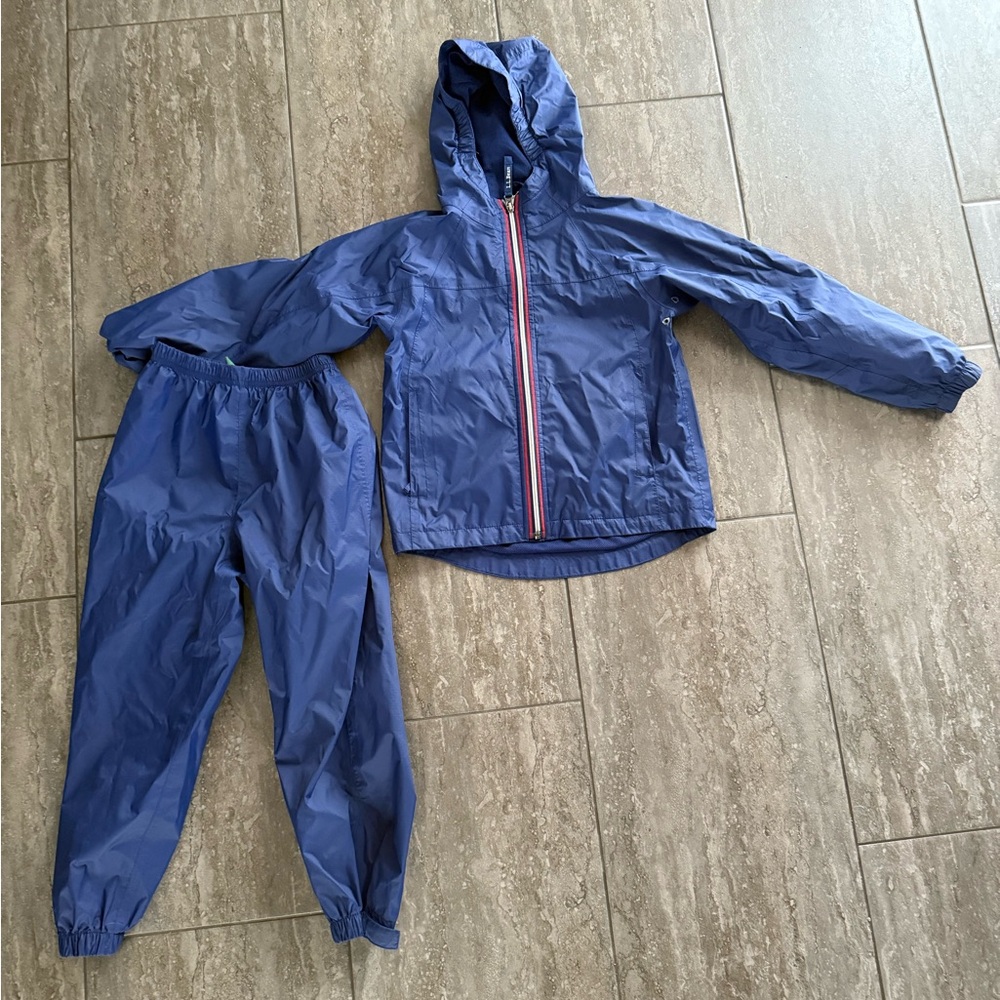 LLBean size 6X - 7 kids Rain suit